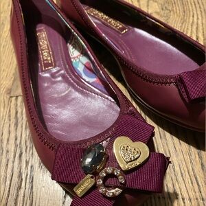 Coach poppy flats
